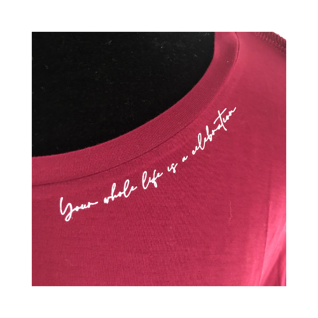 Celebration Droop Tee